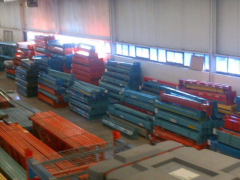 pallet rack cross beams