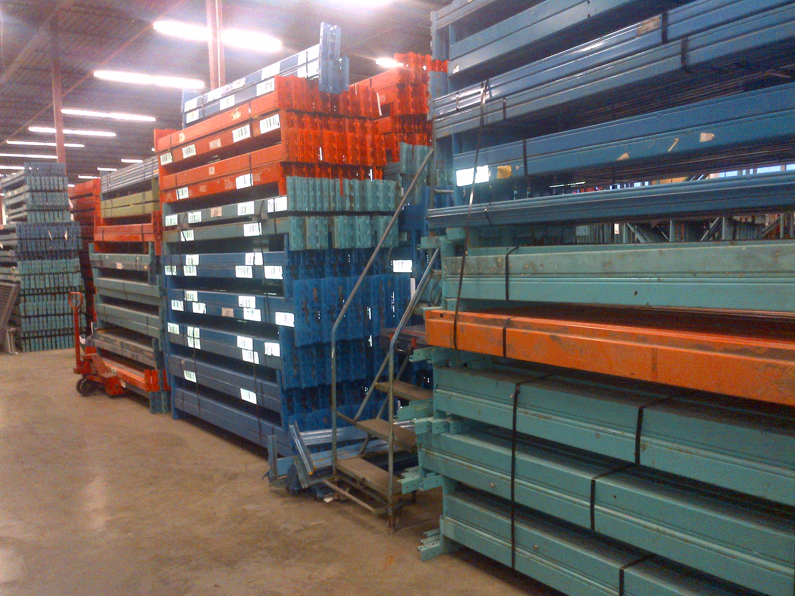 used redi rack beams