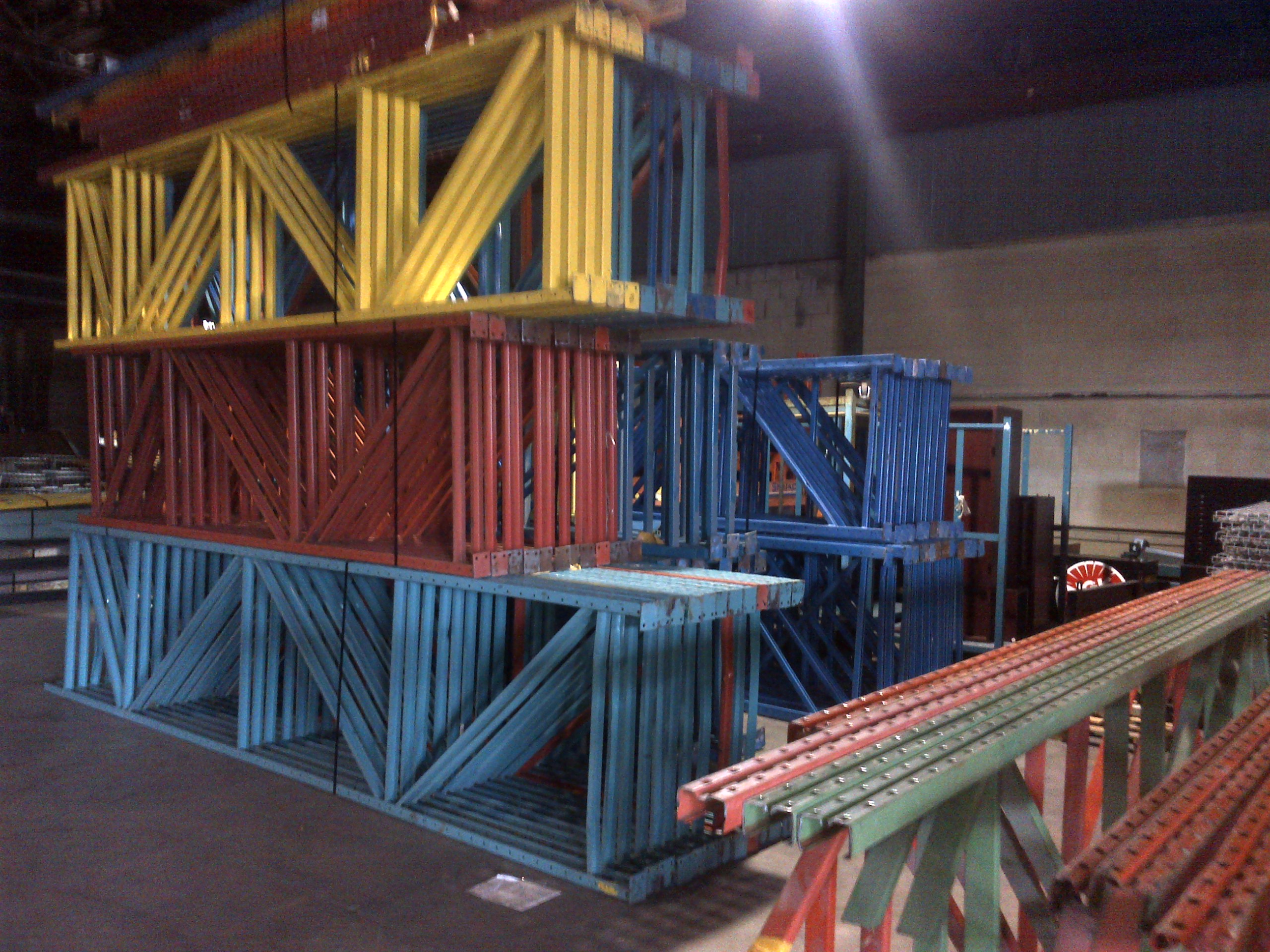 pallet racking frames