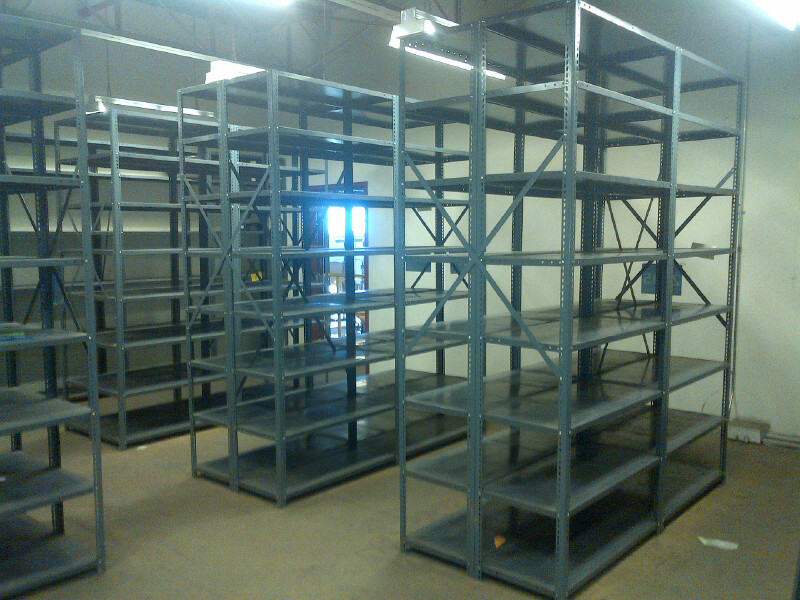 Used Industrial Shelving