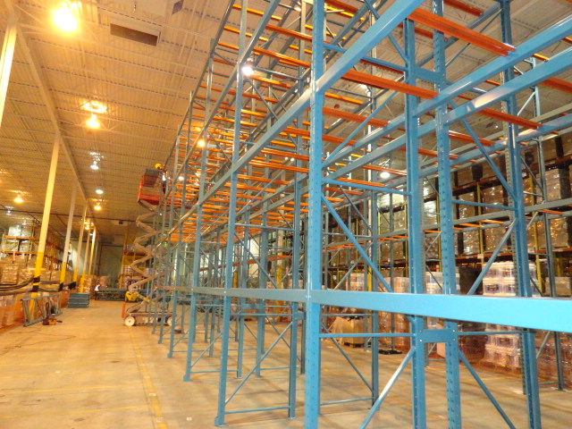 installation of pallet racking